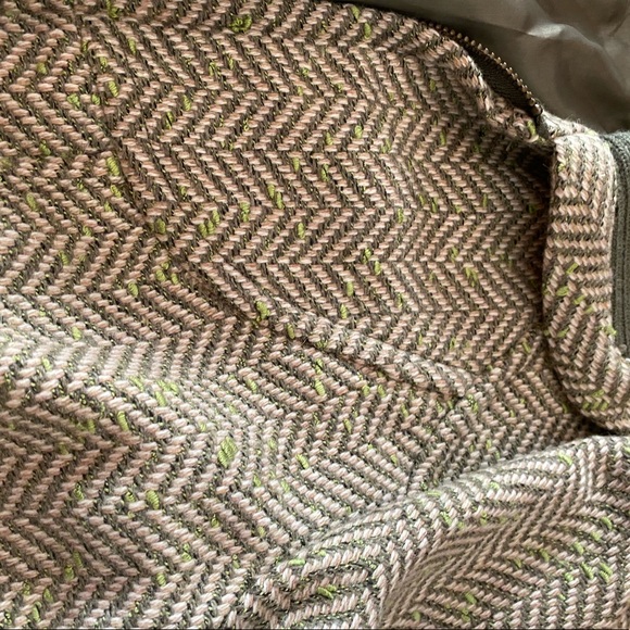 Tristan & Iseult coat, jacket Gray and Green with zipper in size S. Retro look - Picture 9 of 12